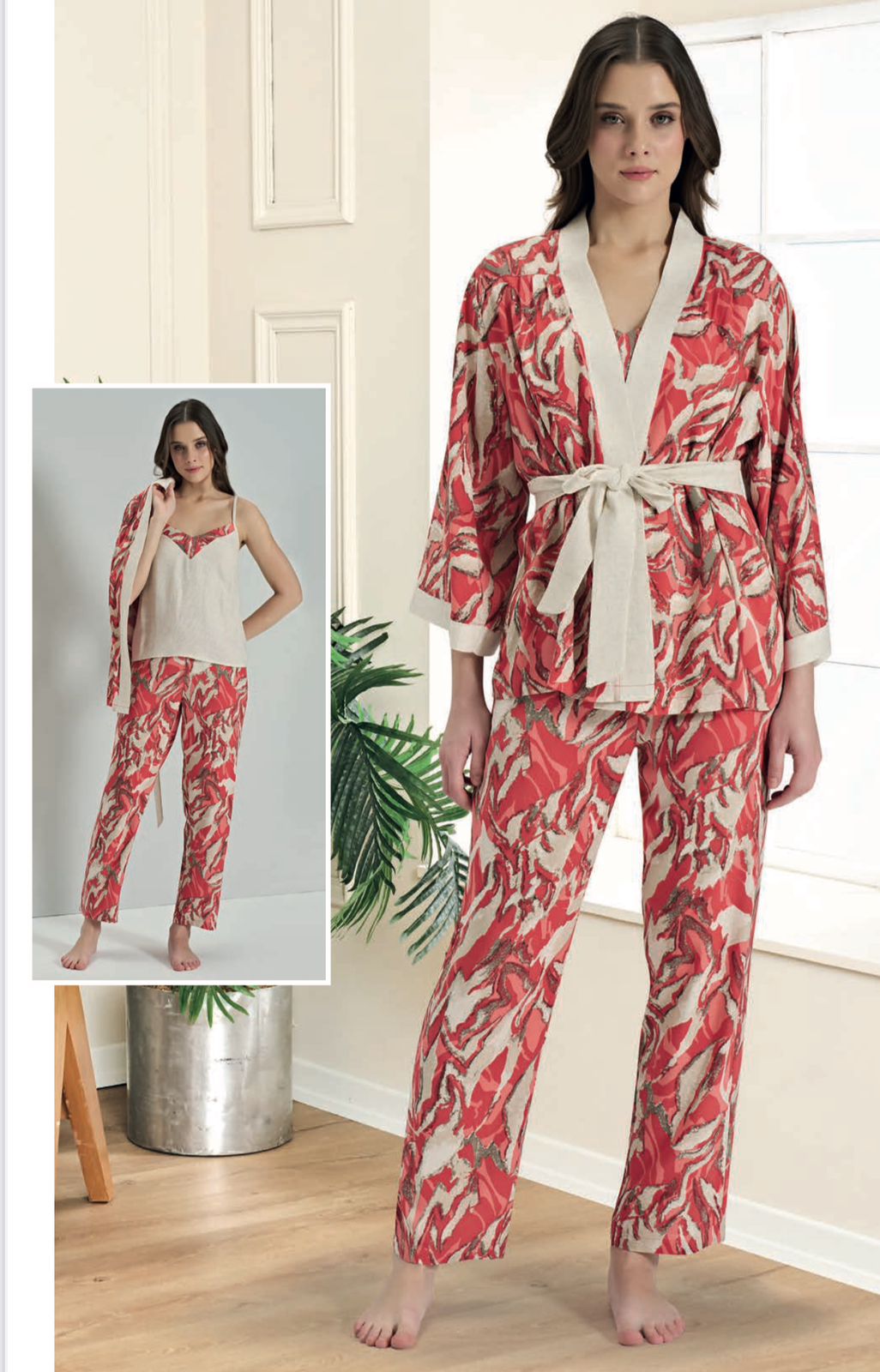 Pink Robe Set