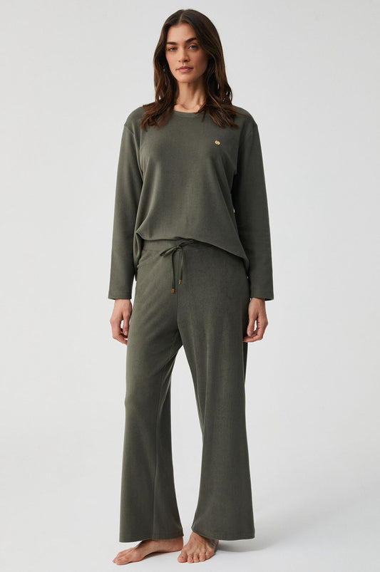 Dark Green-Velvet