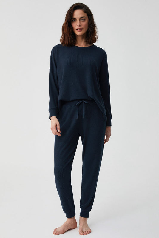 NAVY BLUE - LIGHT WOOL