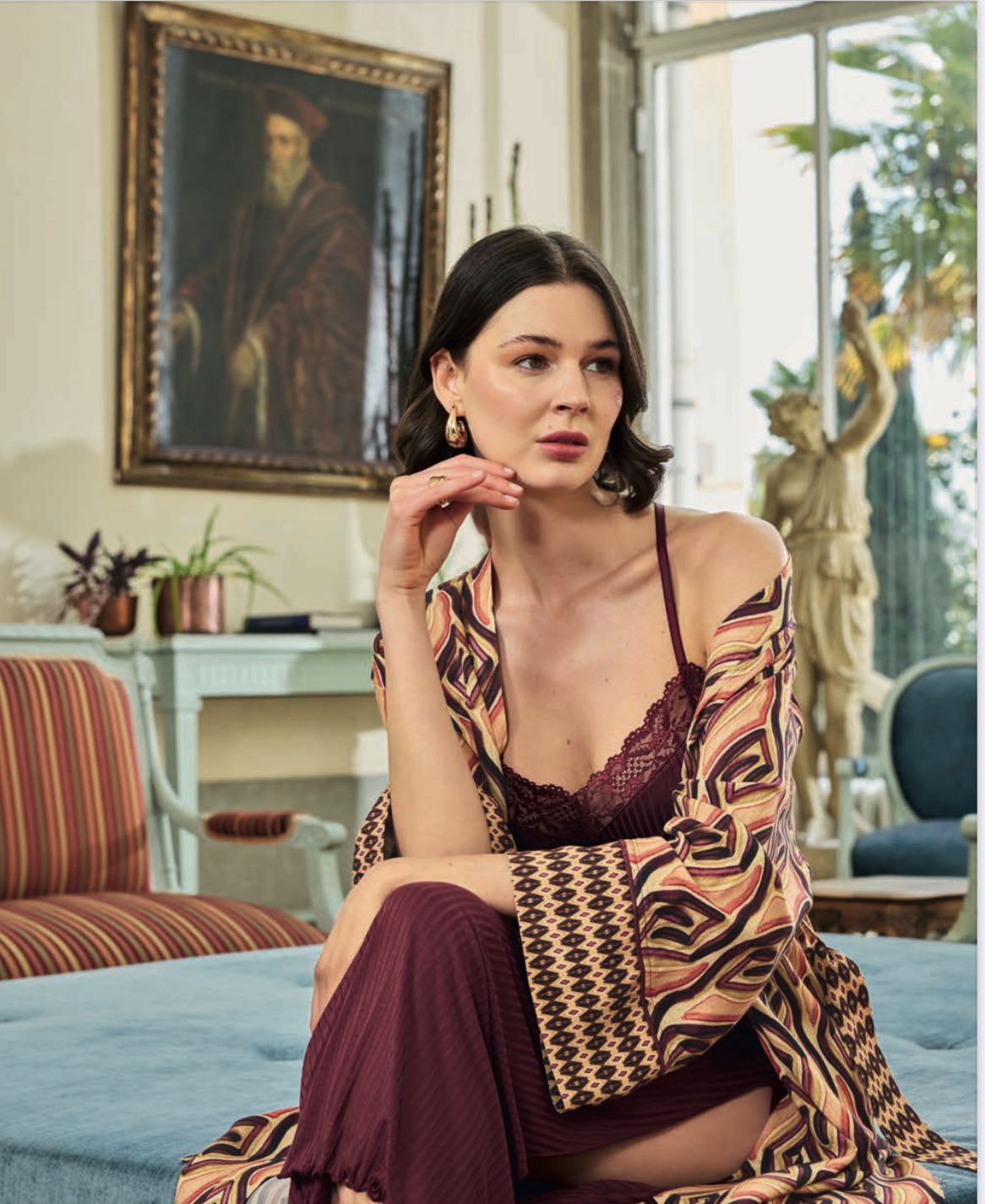 Dress with Robe