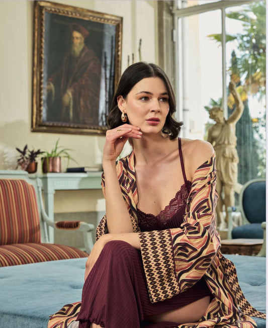 Dress with Robe